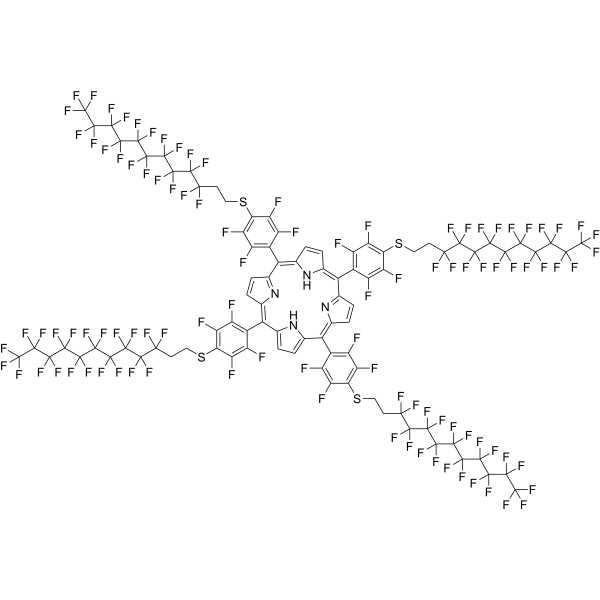 Perfluorododecylthio Tetra Fluorophenyl Porphyrin 956790-67-3
